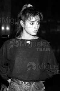 Regreso de la expedición de Gimnasia a los JJOO de Seúl-1988. Aeropuerto de Barajas (Madrid).