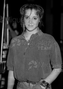 Regreso de la expedición de Gimnasia a los JJOO de Seúl-1988. Aeropuerto de Barajas (Madrid).