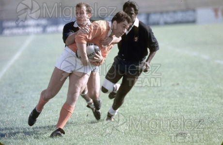 Partido internacional de Rugby entre HOLANDA - BELGICA  (Madrid) 1989.