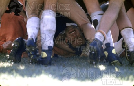 Partido internacional de Rugby entre HOLANDA - BELGICA  (Madrid) 1989.