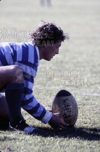 Partido de Rugby, Liga Nacional División de Honor. Cisneros - Universidad Valladolid (Madrid) Temporada 1988 - 1989.