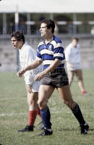 Partido de Rugby entre Arquitectura-Cisneros (Madrid) 1988. 