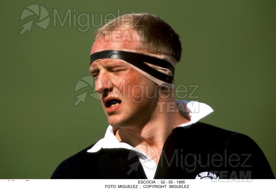 Encuentro amistoso internacional entre INVITADOS MADRID y ESCOCIA en el estadio de la Comunidad de Madrid. 1995