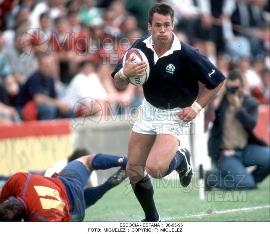 Encuentro Internacional valedero para el Campeonato de Europa entre ESPAÑA-ESCOCIA (Madrid) 1995. 