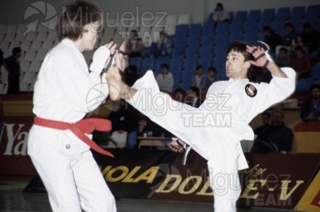 Campeonato de Europa de Karate Junior y mujeres (Santander) 1987.