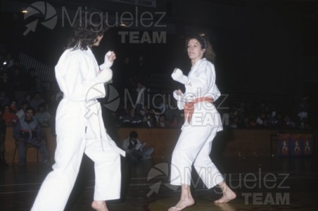 Campeonato de España de Karate Junior y mujeres (Madrid) 1987.