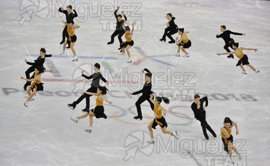 Juegos Olímpicos de Invierno en PyeongChang (Corea del Sur) 2018. Patinaje Artistico sobre Hielo. 