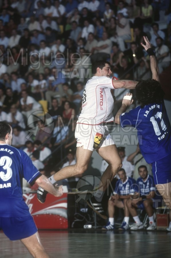 Partido de Liga ASOBAL entre CIUDAD REAL y otro en su pabellón de CIUDAD REAL. 2003