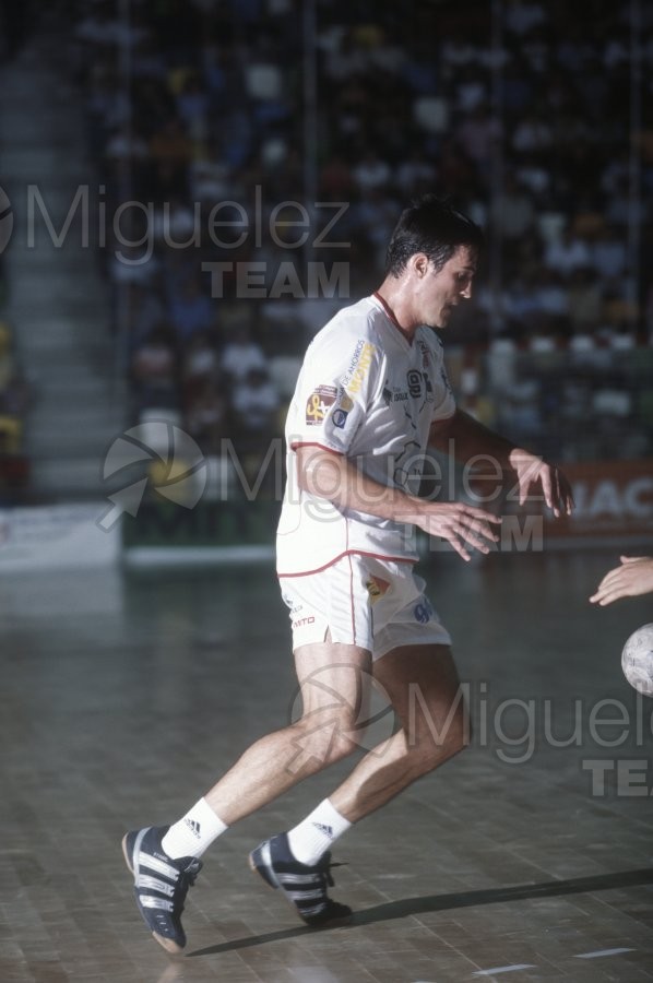 Partido de Liga ASOBAL entre CIUDAD REAL y otro en su pabellón de CIUDAD REAL. 2003