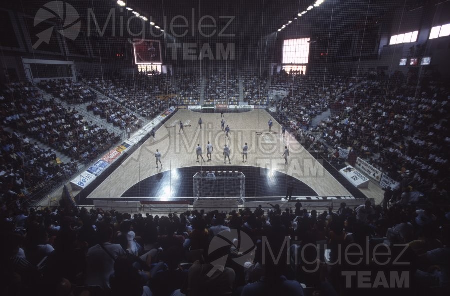 Partido de Liga ASOBAL entre CIUDAD REAL y otro en su pabellón de CIUDAD REAL. 2003