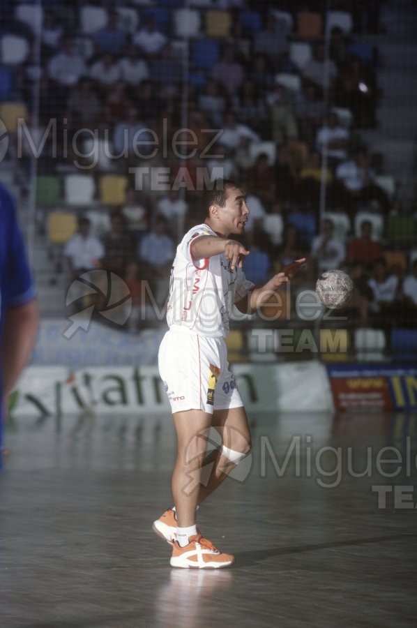Partido de Liga ASOBAL entre CIUDAD REAL y otro en su pabellón de CIUDAD REAL. 2003