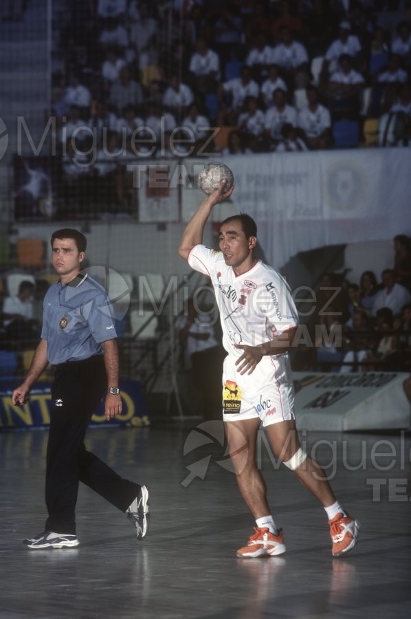 Partido de Liga ASOBAL entre CIUDAD REAL y otro en su pabellón de CIUDAD REAL. 2003