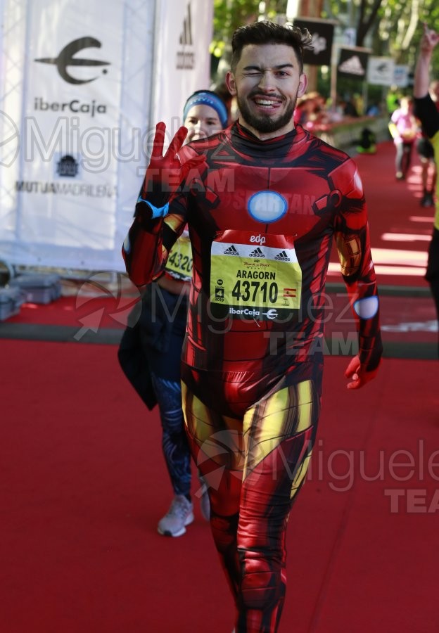 EDP Rock 'N' Roll Madrid Maraton, Medio Maraton y 10 km. Maraton Popular de Madrid. 27-04-2019.
Carrera de 10 km. MAPOMA 2019.
