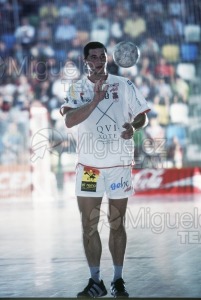 Partido de Liga ASOBAL entre CIUDAD REAL y otro en su pabellón de CIUDAD REAL. 2003