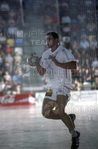 Partido de Liga ASOBAL entre CIUDAD REAL y otro en su pabellón de CIUDAD REAL. 2003