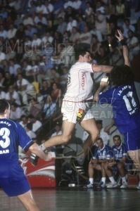 Partido de Liga ASOBAL entre CIUDAD REAL y otro en su pabellón de CIUDAD REAL. 2003