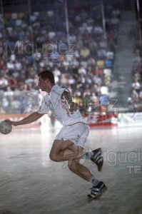 Partido de Liga ASOBAL entre CIUDAD REAL y otro en su pabellón de CIUDAD REAL. 2003