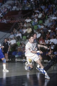 Partido de Liga ASOBAL entre CIUDAD REAL y otro en su pabellón de CIUDAD REAL. 2003