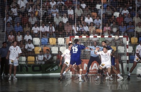 Partido de Liga ASOBAL entre CIUDAD REAL y otro en su pabellón de CIUDAD REAL. 2003