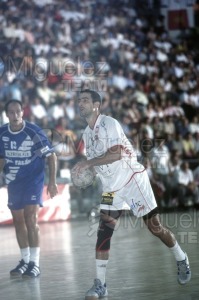 Partido de Liga ASOBAL entre CIUDAD REAL y otro en su pabellón de CIUDAD REAL. 2003