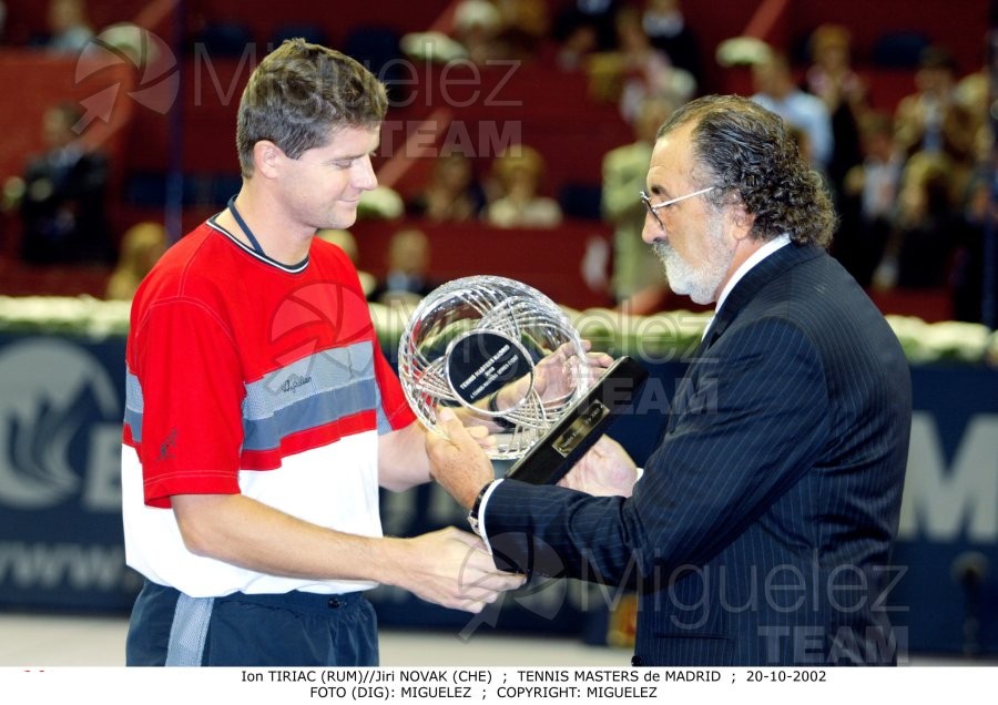 Masters Tenis de Madrid 2002.