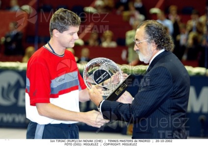 Masters Tenis de Madrid 2002.