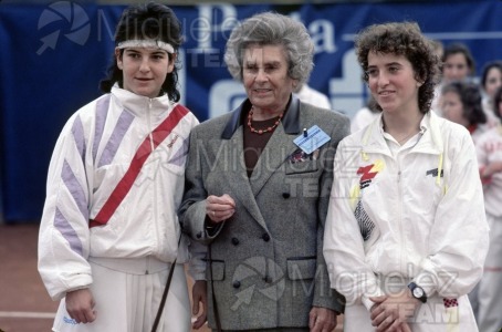 LXII Campeonato de España Absoluto mujeres de Tenis (Alicante) 1989.