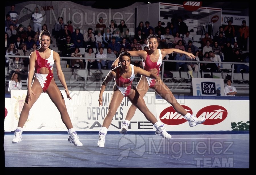 I Campeonato de España de aeróbic, ALICANTE. 1995