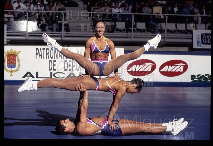 I Campeonato de España de aeróbic, ALICANTE. 1995