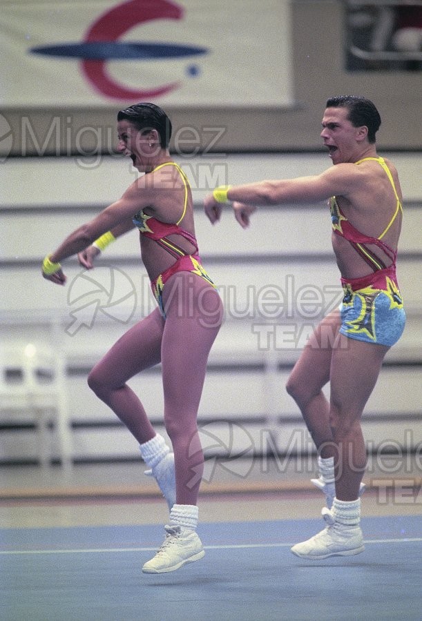 Torneo de Exhibición Las estrellas de los JJOO de Atlanta-1996, disputado en el polideportivo Principe Felipe de Zaragoza. 1996