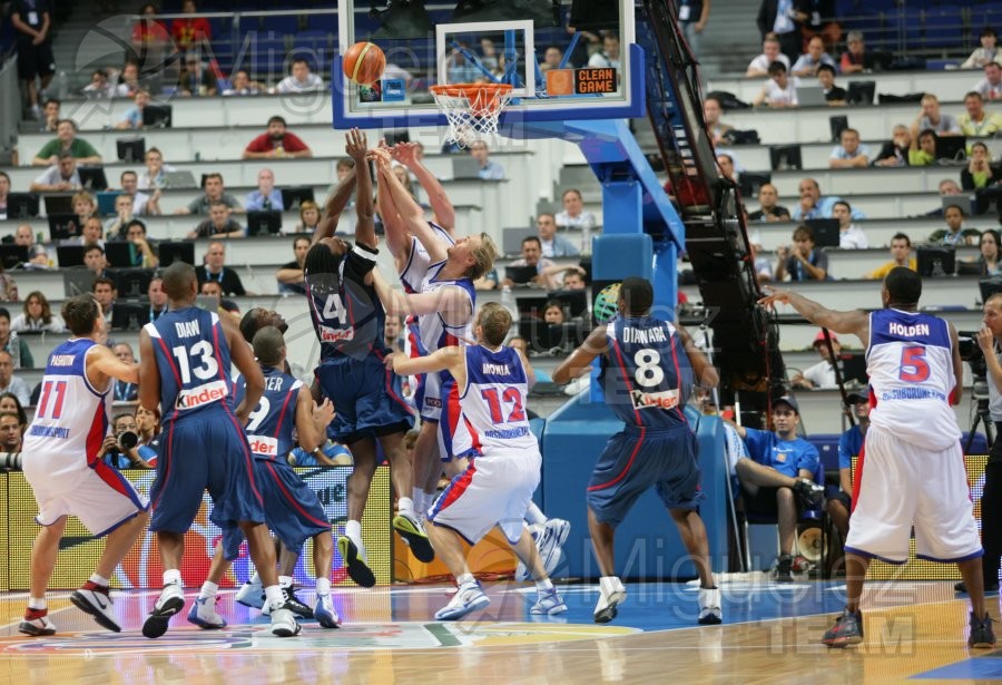 EUROBASKET 2007 (XXXV Campeonato Europeo de Baloncesto Hombres) Madrid (España).