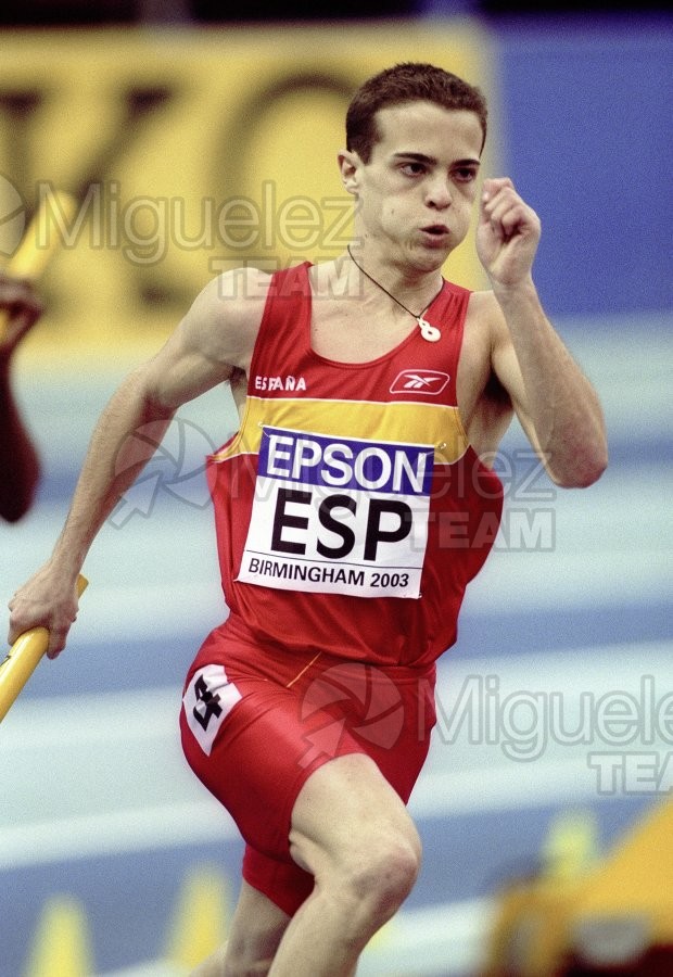 Campeonato del Mundo en Pista Cubierta (Birmingham) 2003.