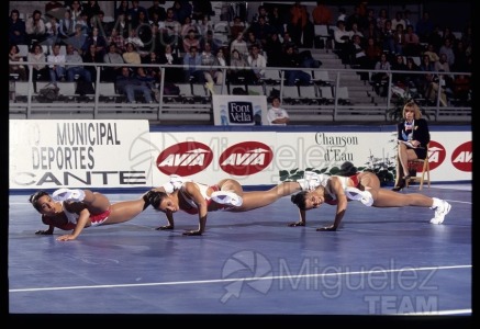 I Campeonato de España de aeróbic, ALICANTE. 1995