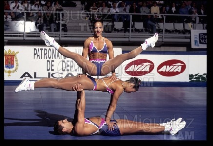 I Campeonato de España de aeróbic, ALICANTE. 1995