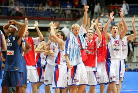 EUROBASKET 2007 (XXXV Campeonato Europeo de Baloncesto Hombres) Madrid (España).