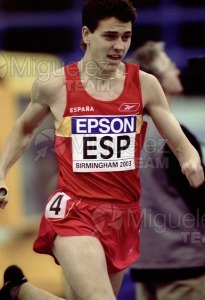 Campeonato del Mundo en Pista Cubierta (Birmingham) 2003.