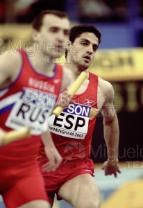 Campeonato del Mundo en Pista Cubierta (Birmingham) 2003.