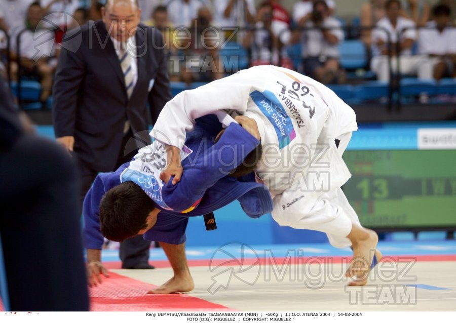 Juegos Olímpicos de verano en Atenas 2004. Judo. 
