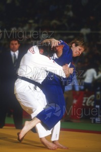 Campeonato de España de Judo, celebrado en el pabellón cubierto de Leganés (Madrid). 2003