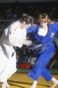 Campeonato de España de Judo, celebrado en el pabellón cubierto de Leganés (Madrid). 2003