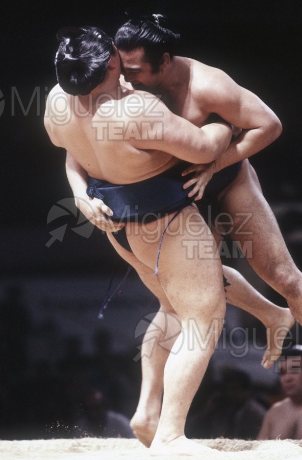 Gira Europea de Gran Sumo. Torneo de Madrid 1992.