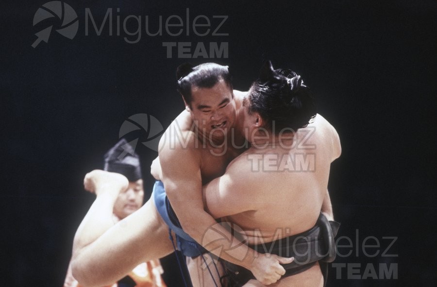Gira Europea de Gran Sumo. Torneo de Madrid 1992.