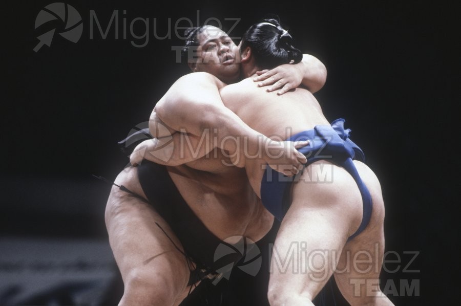Gira Europea de Gran Sumo. Torneo de Madrid 1992.