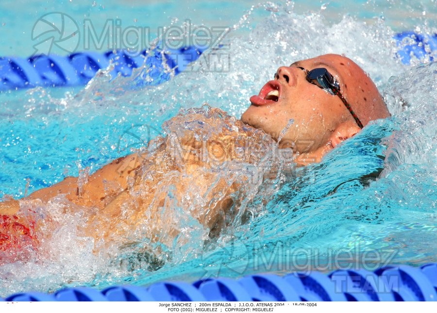 Juegos Olímpicos de verano en Atenas 2004. Natacion. 