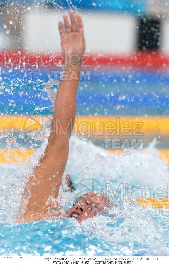 Juegos Olímpicos de verano en Atenas 2004. Natacion. 
