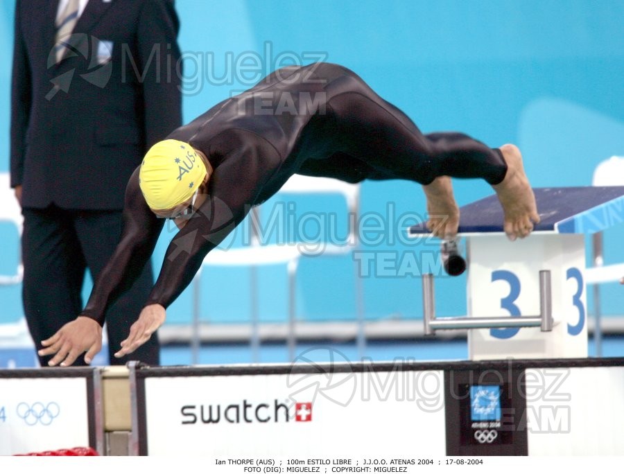 Juegos Olímpicos de verano en Atenas 2004. Natacion. 