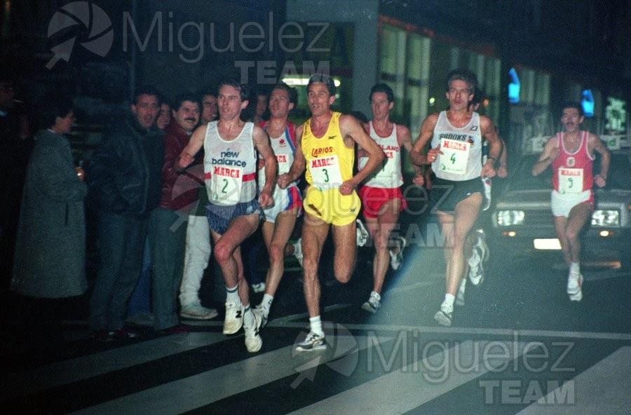 ATLETISMO: San Silvestre Vallecana (Madrid) 1986.