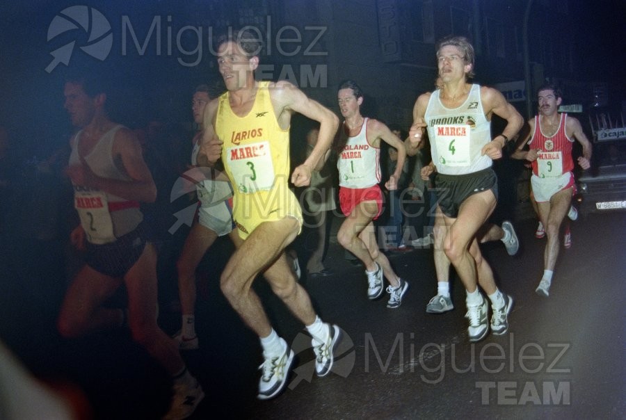 ATLETISMO: San Silvestre Vallecana (Madrid) 1986.