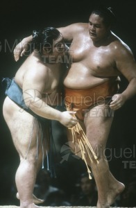 Gira Europea de Gran Sumo. Torneo de Madrid 1992.