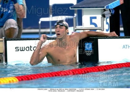 Juegos Olímpicos de verano en Atenas 2004. Natacion. 